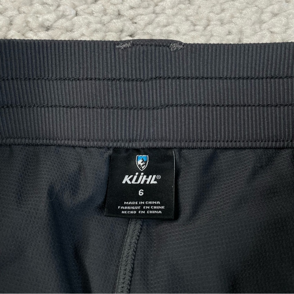 Kuhl Gray Skort Outdoors Camping fishing Hiking Zipper Pockets Comfy Casual Sz 6 - Picture 4 of 8